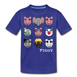 Camiseta Preta Roblox Piggy