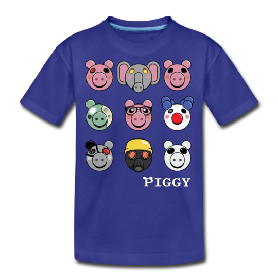 Camiseta Preta Roblox Piggy