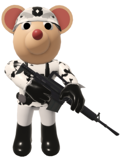 Roblox - FUGINDO DA PIGGY NA BASE MILITAR (Piggy Roblox)