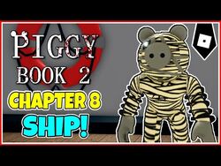 How to ESCAPE FROM THE SHIP MAP (BOOK 2: CHAPTER 8) in PIGGY