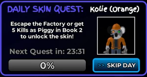 Kolie (Orange) DailySkinQuest