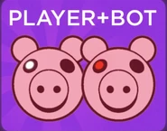 The icon for Player + Bot in Build Mode.