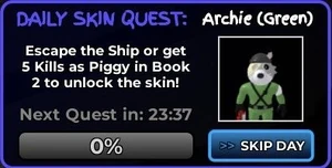 ArchieGreenDailySkinQuests