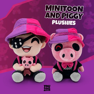 The promotional image for the MiniToon Youtooz plushies.