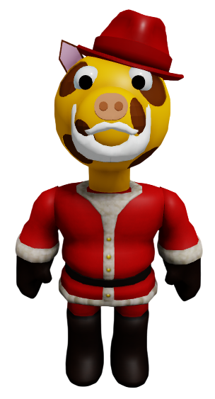 🐷 PIGGY WINTER HOLIDAY SKIN SECRETA e HISTÓRIA de NATAL 🎄 Roblox