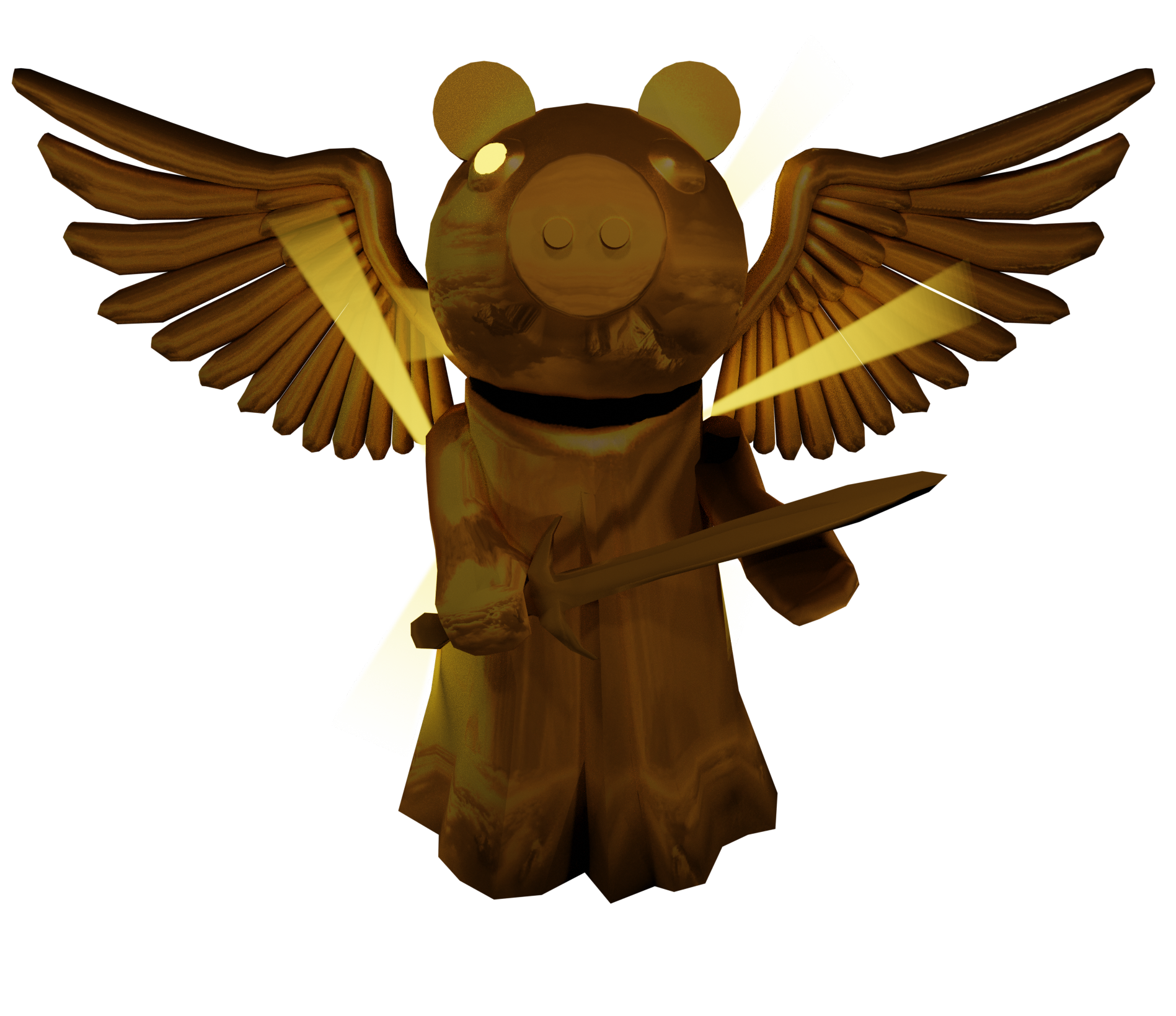 Gold/Bloxy piggy : r/RobloxPiggy