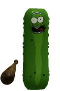 Another image of Pickle Rick.