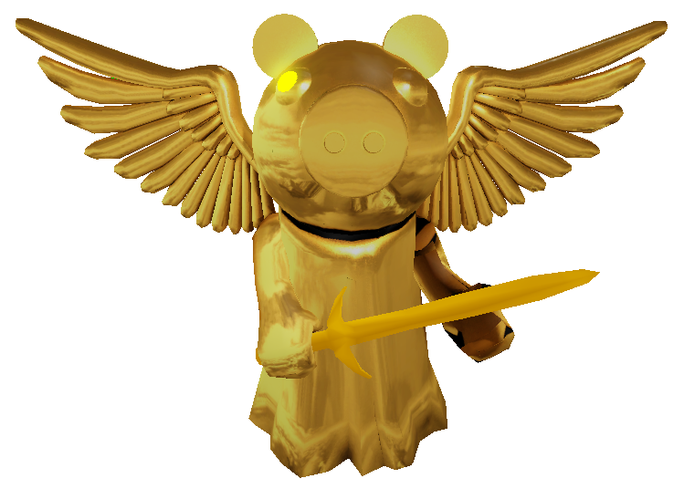 Gold Piggy Piggy Wiki Fandom - how to get the golden wings in roblox bloxy awards