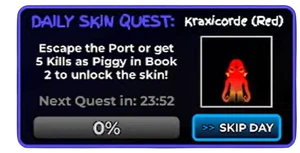KraxicordeRedDailySkinQuest