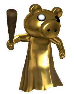 Gold Piggy//Roblox by CrystalMineDoodles on DeviantArt