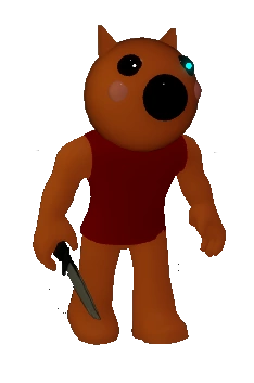 foxy do piggy roblox e o freddy raposo da peppa pig tem uma arma e o foxy n  tem - Desenho de raposa_gamer19 - Gartic