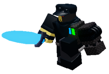 Cyborg Slasher R63(Roblox Pixel Gun Tower Defense) by TomGeneviere