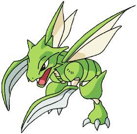 Scyther - #123 -  Pokédex