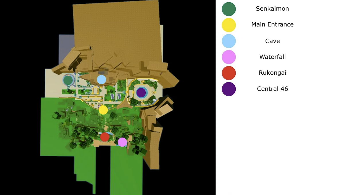 Project Mugetsu Map Wiki - Karakura, Soul Society, Hueco Mundo