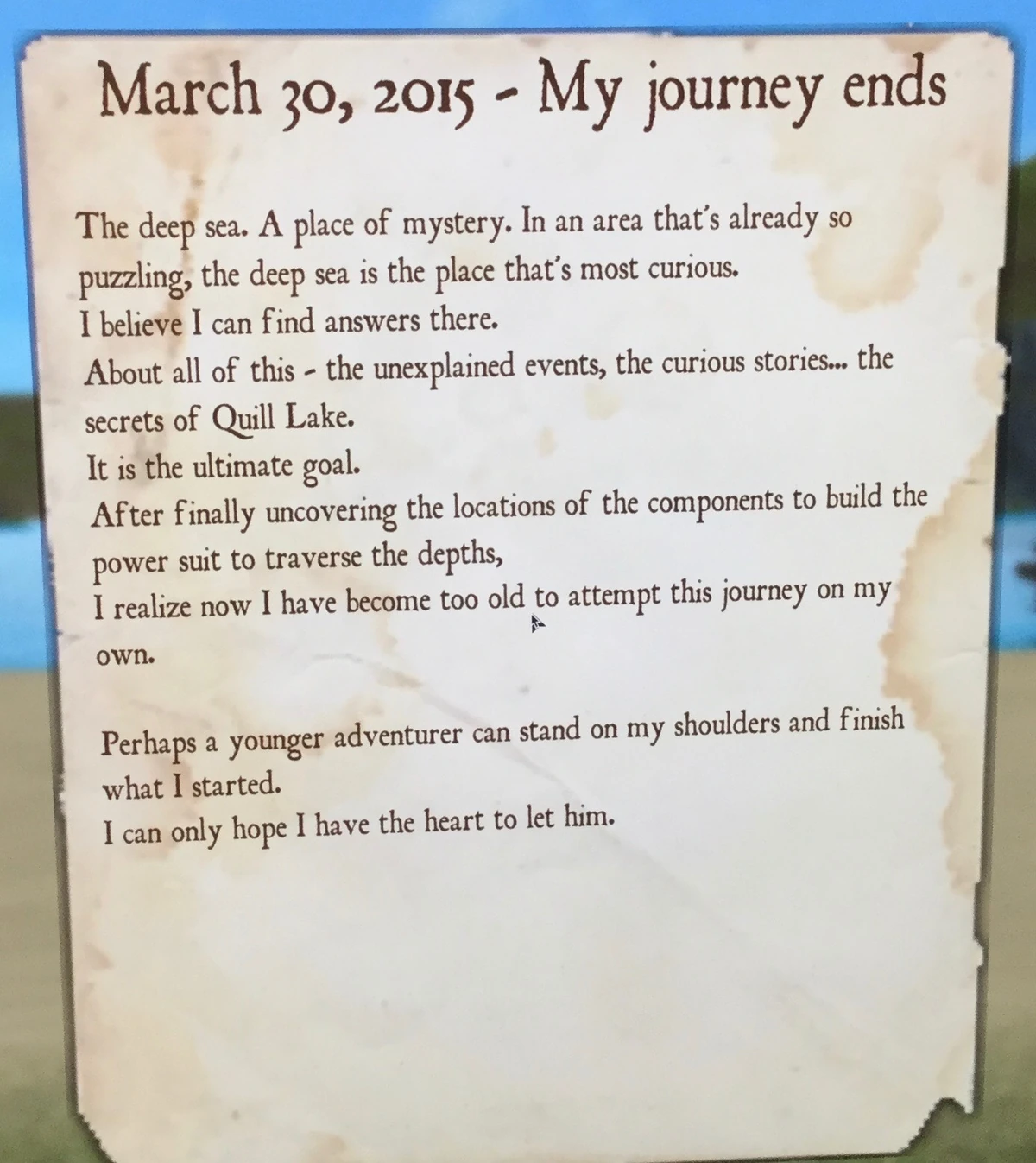 Merlin's Diary Roblox Quill Lake Wiki Fandom