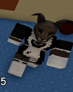 roblox guest maid with cat ears