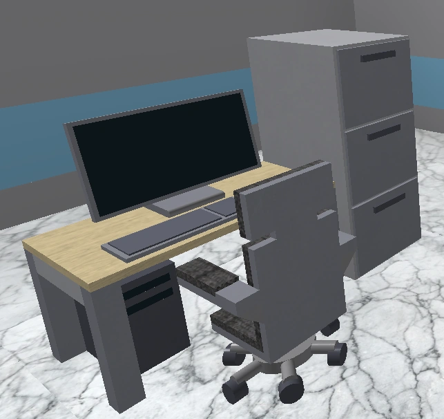 Office Desk Roblox Retail Tycoon Wikia Fandom