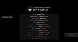 SCP-001 When Day Breaks, SCP: Roleplay Wiki
