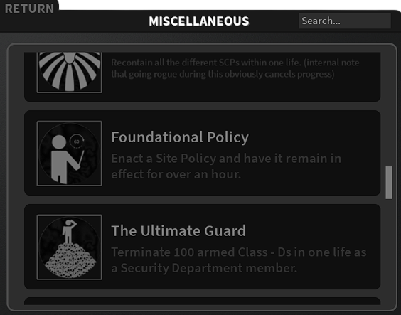 Mission, SCP: Roleplay Wiki