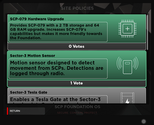 Tablet, SCP: Roleplay Wiki