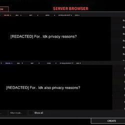 Server Browser, SCP: Roleplay Wiki