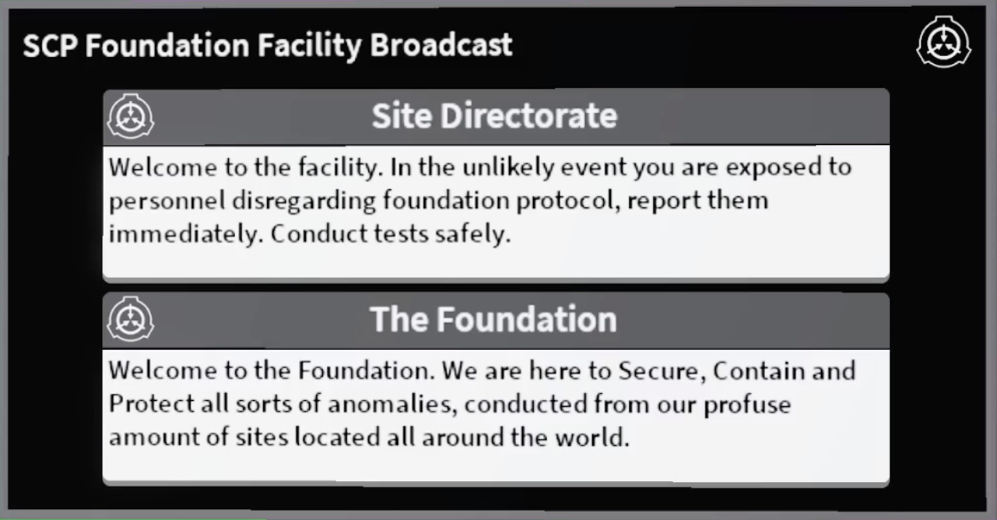 Foundation Facilities - SCP Foundation
