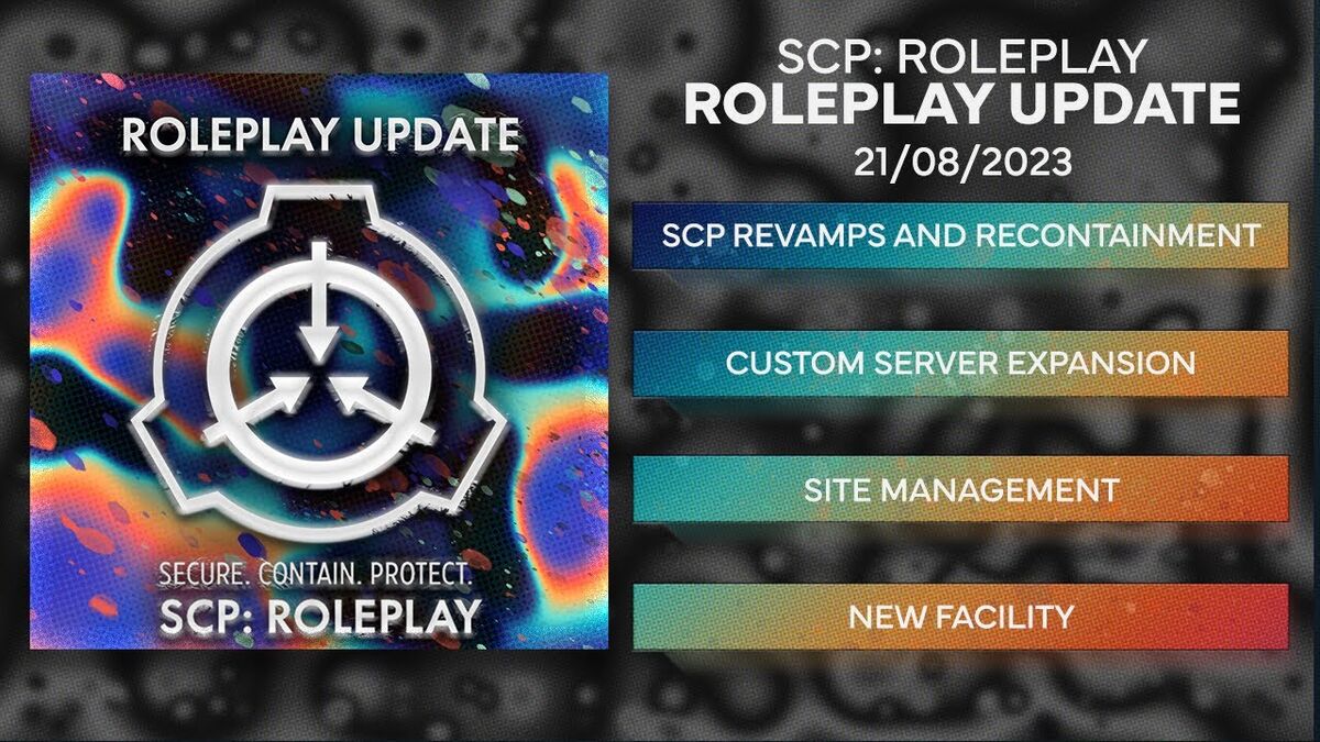 What will be in the new Scp Roleplay update! 