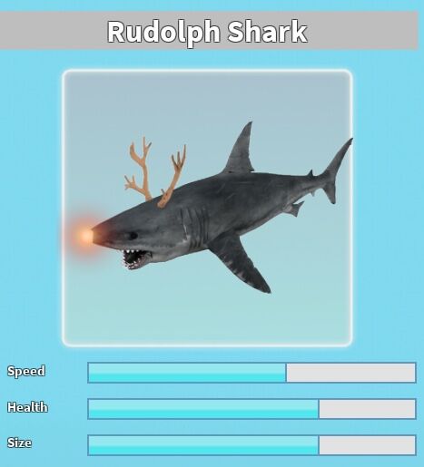 Rudolph Shark Roblox Shark Bite Wiki Fandom - sharkbite roblox wiki