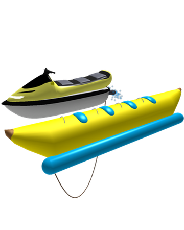 Banana Boat Roblox Shark Bite Wiki Fandom - team rocket launcher roblox sharkbite minecraftvideostv