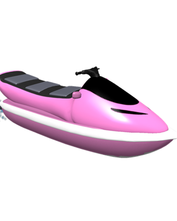 Pink Jetski Roblox Shark Bite Wiki Fandom - drive a boat roblox