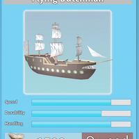 Flying Dutchman Roblox Shark Bite Wiki Fandom - pirate ship game roblox