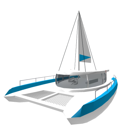 Catamaran Roblox Shark Bite Wiki Fandom - escape the shark roblox