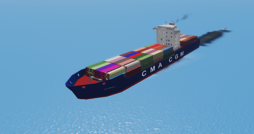 roblox game where you transport cargo in a ship