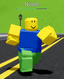 Chubby Noob Head Body - Roblox