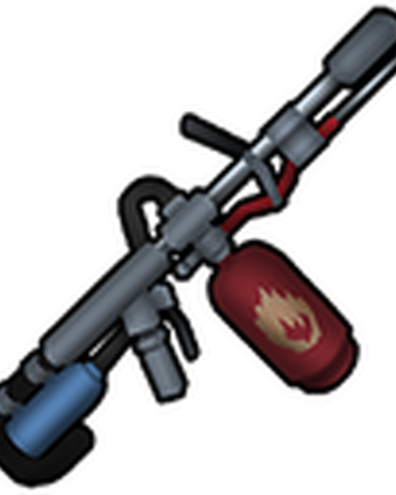 Flamethrower Site 76 Wiki Fandom - how rare is the flamethrower blueprint roblox polyguna