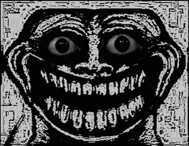 Troll　ブラックメタル black l A Black Happy Toy Troll with Big Har and Arms Wide Open Isolated