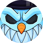 Snow man left behind