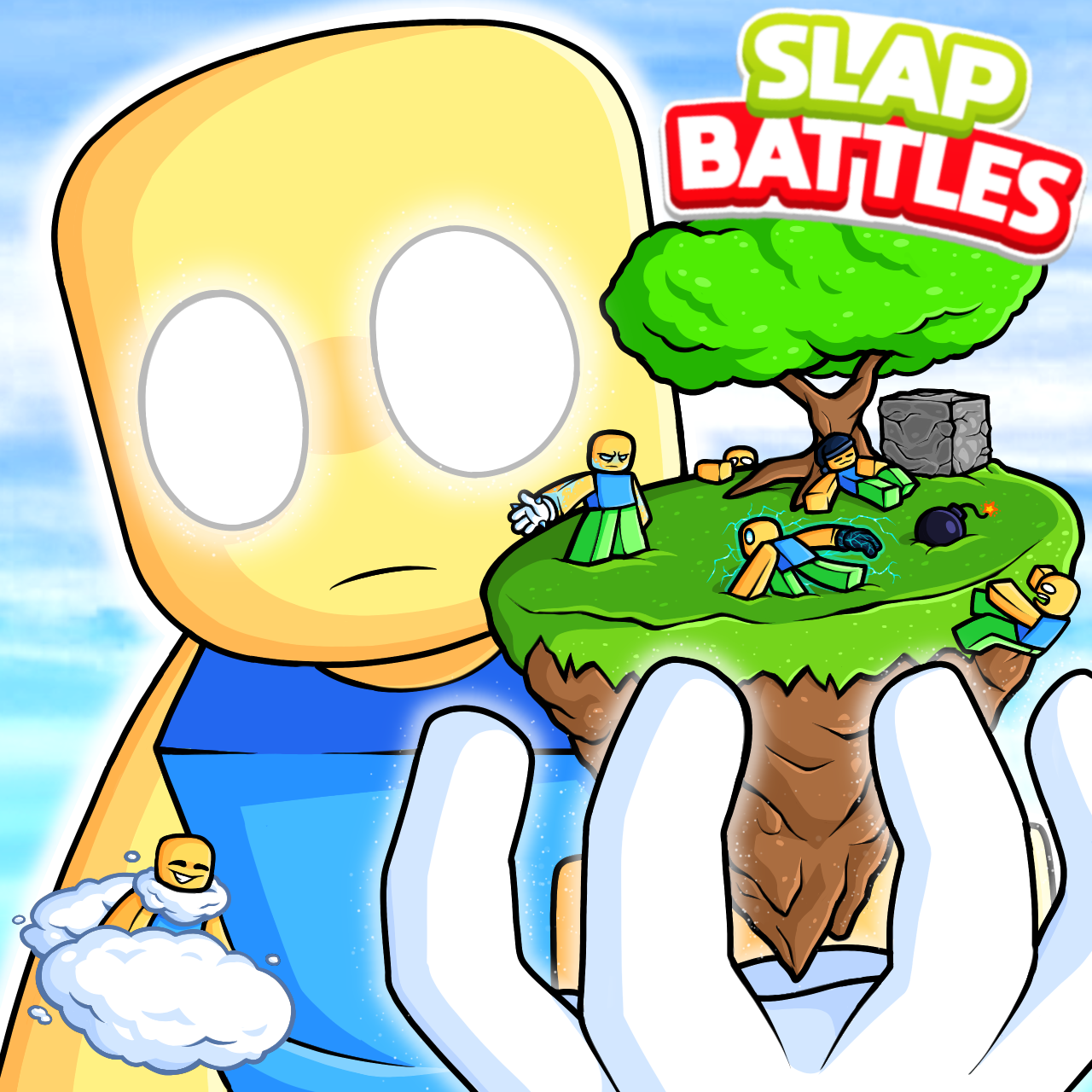 ✨SECRET] Slap Battles Fangame - Roblox