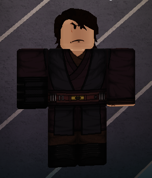 Chiêm ngưỡng bộ sưu tập trang phục của Anakin Skywalker trong Roblox Avatar năm 2024! Với những bộ trang phục được chế tác rất tinh xảo và chính xác từ bộ phim Star Wars nổi tiếng, bạn sẽ trở thành người chơi nổi bật và ấn tượng trong các cuộc chiến đầy thử thách.