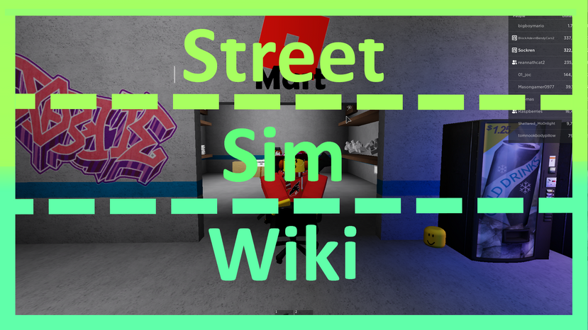 Roblox Street Simulator Wiki Fandom - roblox street simulator how to rob
