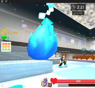 An Ice Meteor.