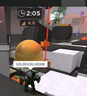 Golden Mega Bomb Roblox Super Bomb Survival Wiki Fandom - roblox game survival the boom