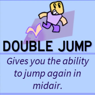 Double Jump | Roblox Super Bomb Survival Wiki | Fandom