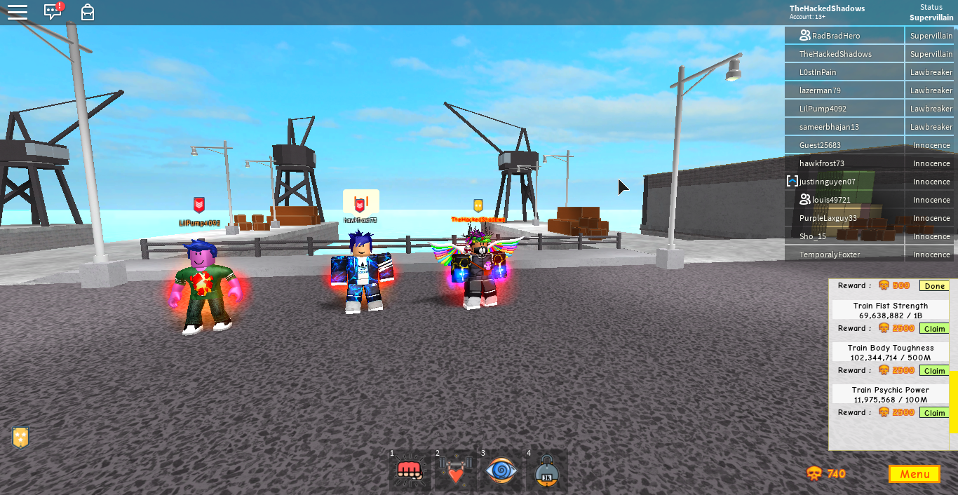 getting qa fs roblox super power training simulator