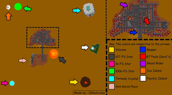 Map Roblox Super Power Training Simulator Wiki Fandom - orange dot roblox