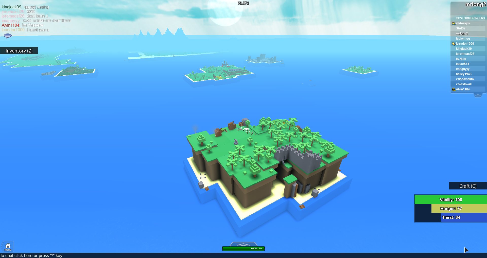 Basic Survival Tips Roblox Survival Beginnings Wiki Fandom - how do you craft on the roblox game the island