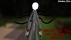 area 51 slenderman and his army of weeping angels! - Roblox