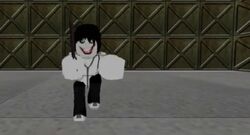 Jeff the Killer, Survive in area 51 Wiki