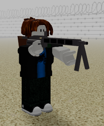 bacon with gun.png - Roblox