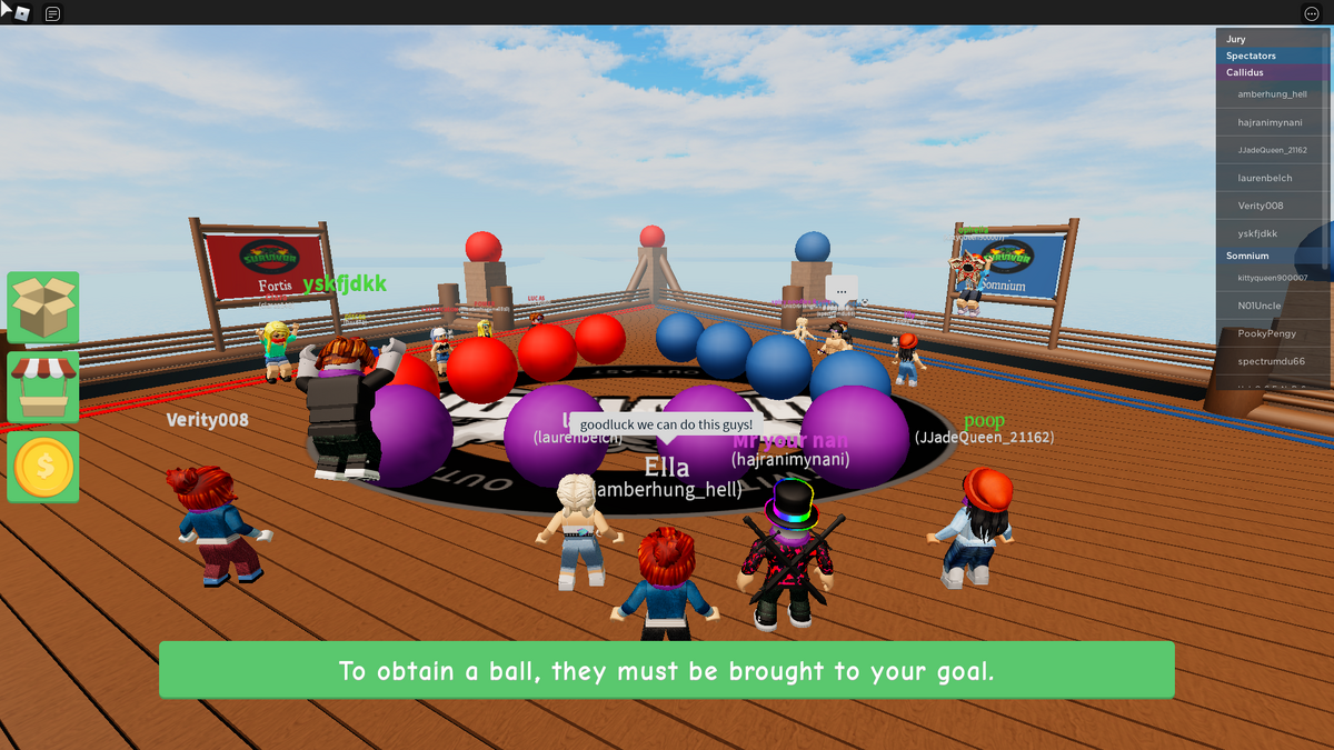 I was playing Survivor Roblox and these guys were in the game